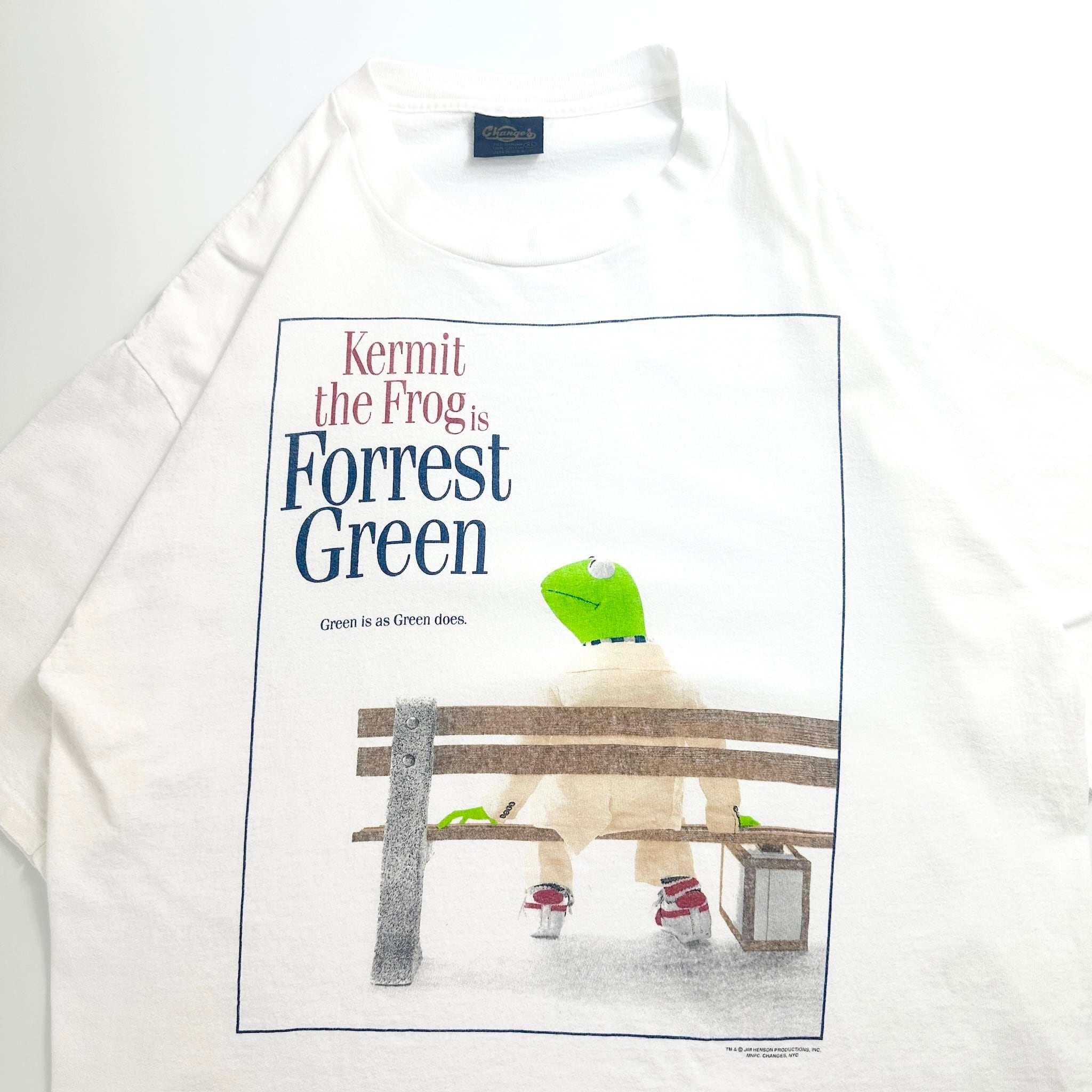 90s Kermit Forrest Green Changes USA Tee
