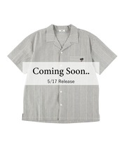 【SUNS】RANDOM SEERSUCKER OPEN COLLAR SHIRTS［RSS019］