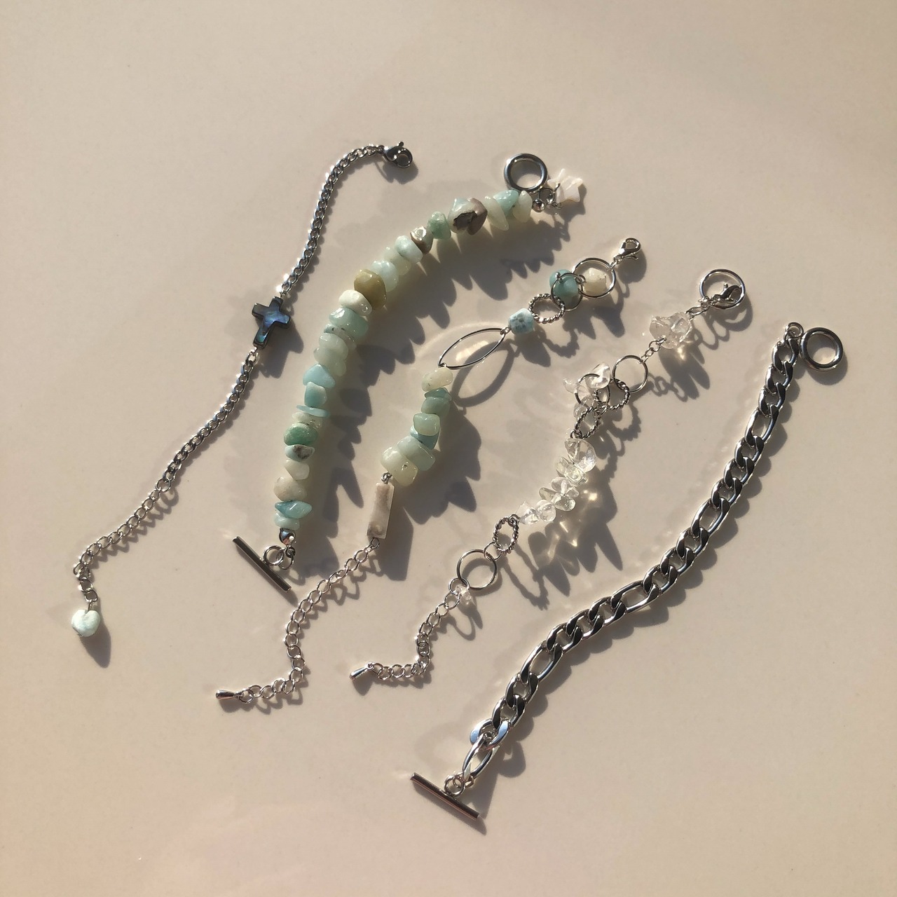 アマゾナイト　マンテルブレスレット［SSB004］