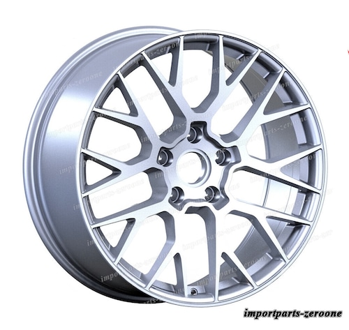 2006-2016 Porschecayenne 21x10 4 個セット 21インチ ハイパーシルバースタイルホイール -BRN-12182