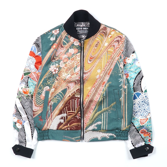 KIMONO REVERSIBLE BOMBER JACKET