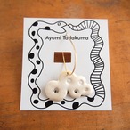 ◉【TadakumaAyumi】アメーバピアス「メ」