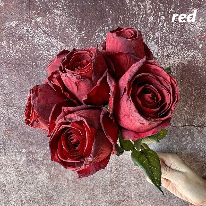 造花 薔薇 バラ 7本セット おしゃれ かわいい インテリア オブジェ