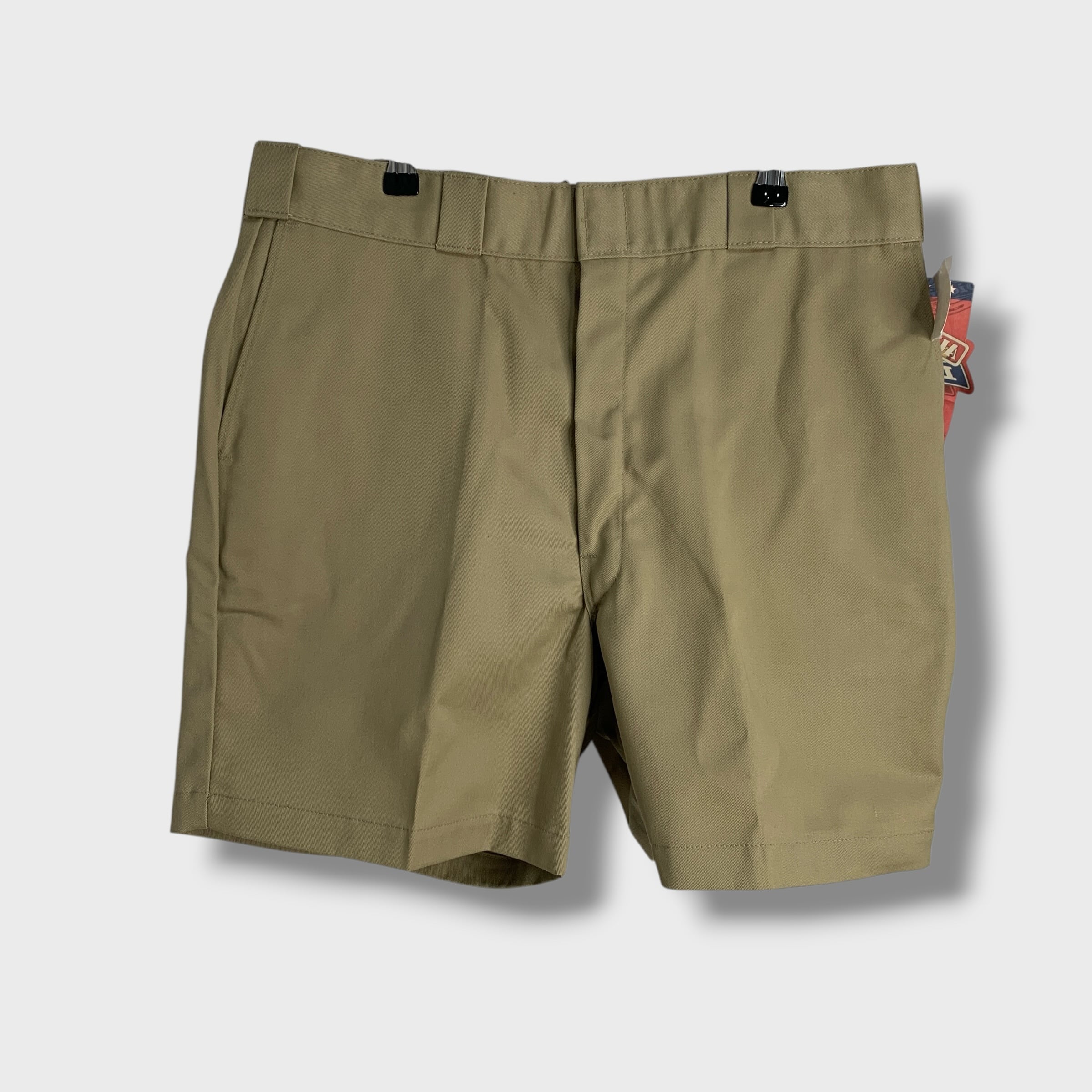 デッドストックタグ付 80s Dickies USA製チノワークショーツ W36
