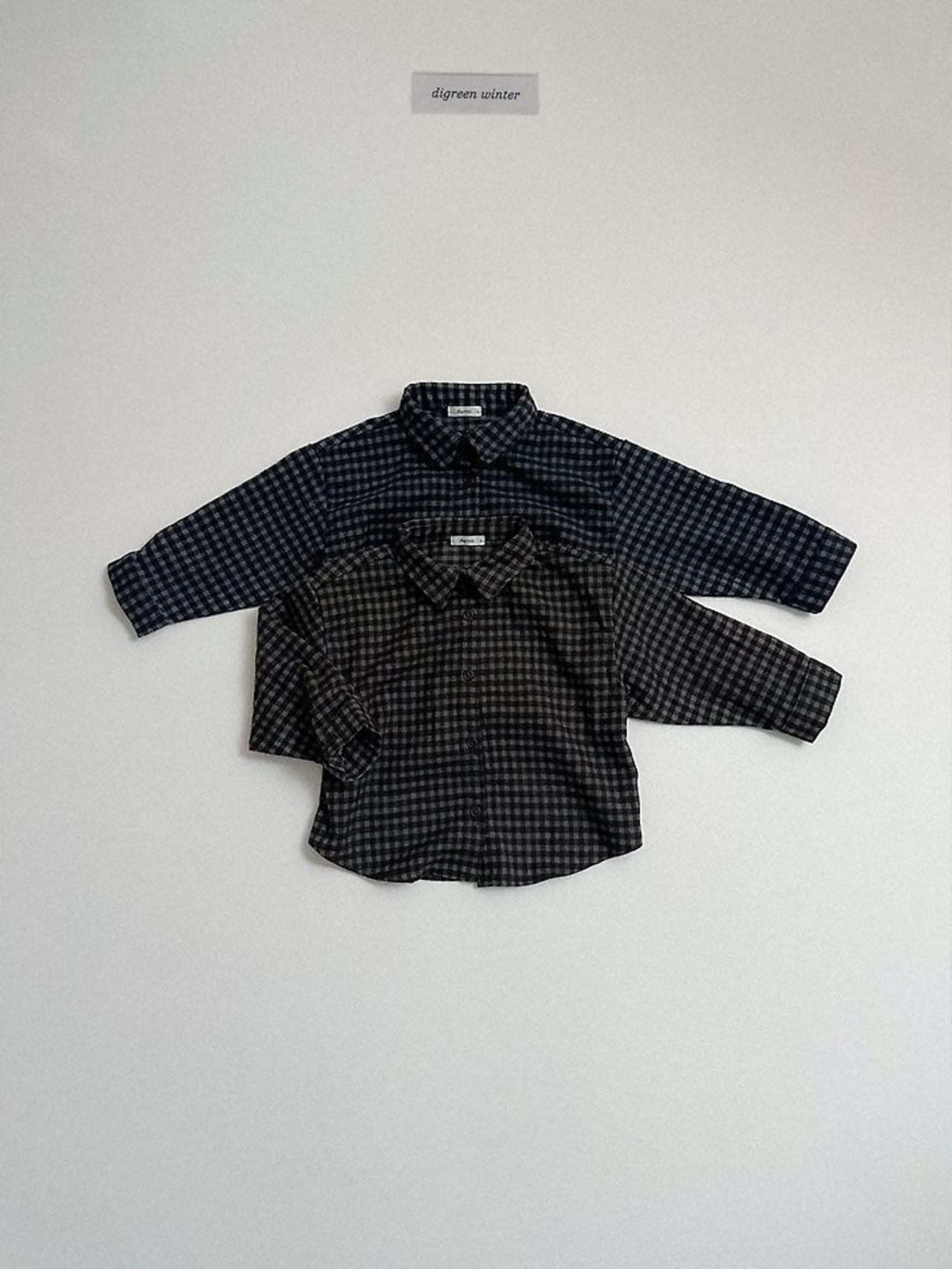 〖取寄〗韓国子供服 / 26winter / Digreen / モナチェックシャツ / キッズ / 冬服 *S~2XL*