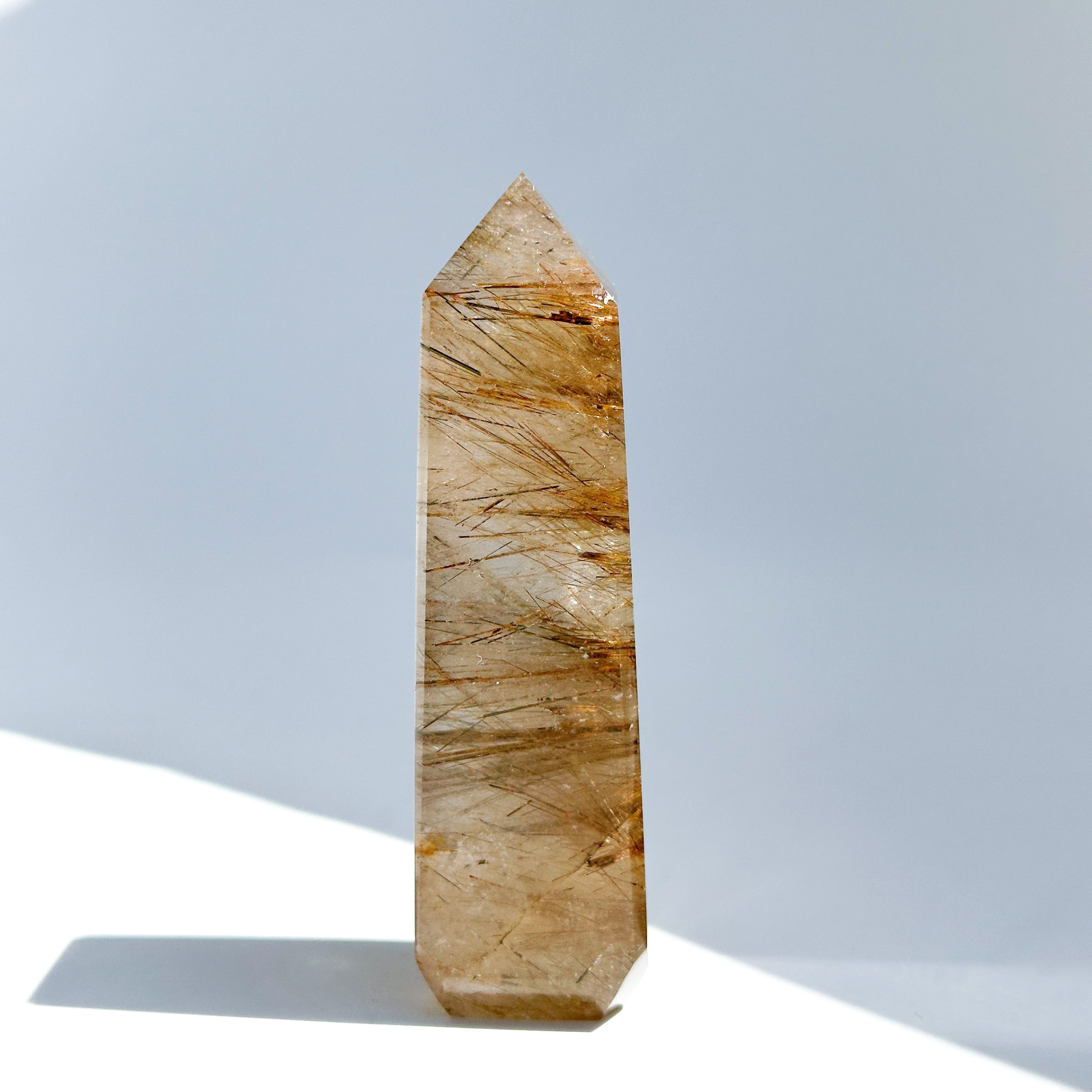 マルチルチルクォーツ タワー 03◇ Multi-Rutile Quartz ◇天然石