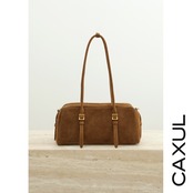 Suede Long Handle Bag/2color