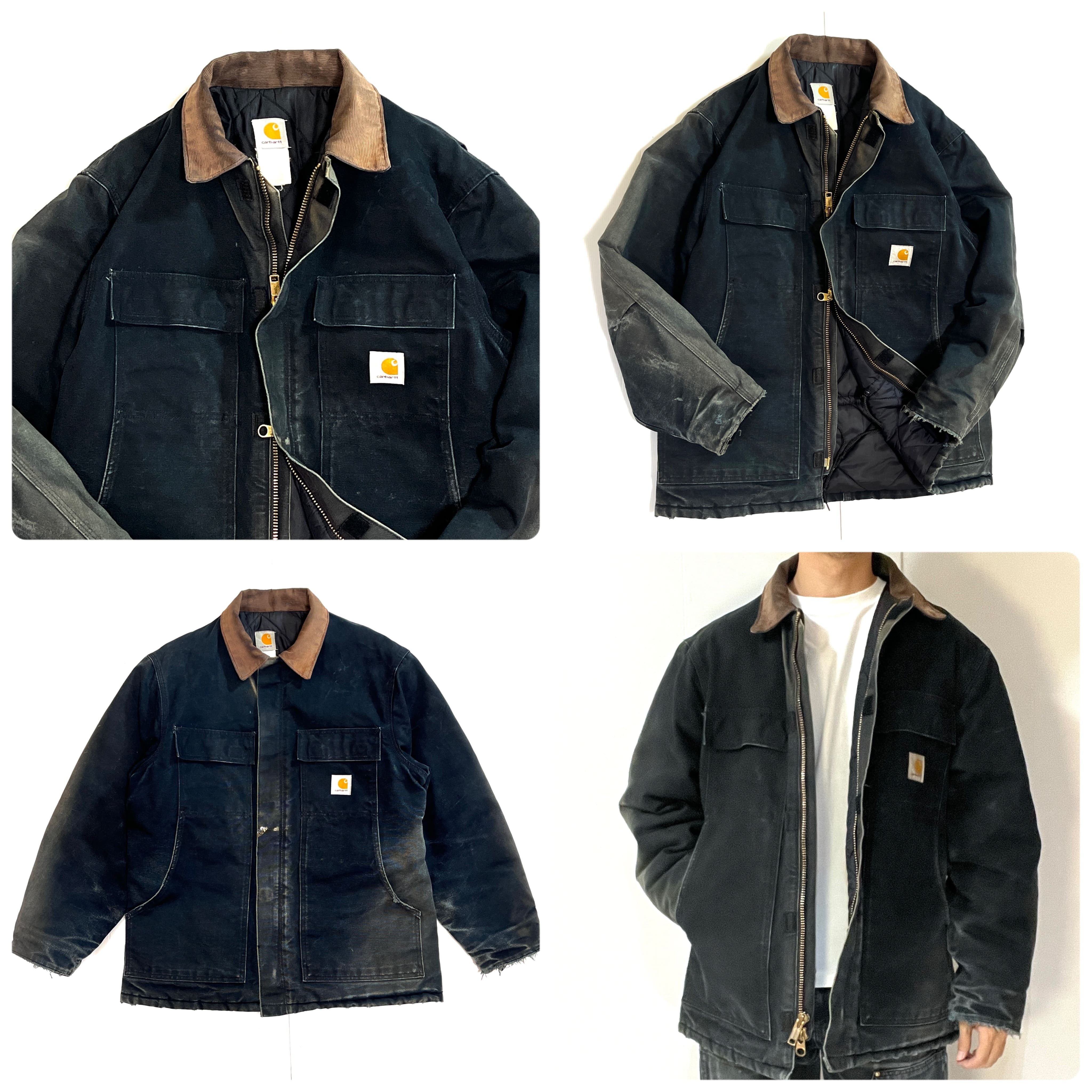超希少極上フェード 90s 00s C003 BLK Carhartt カーハート