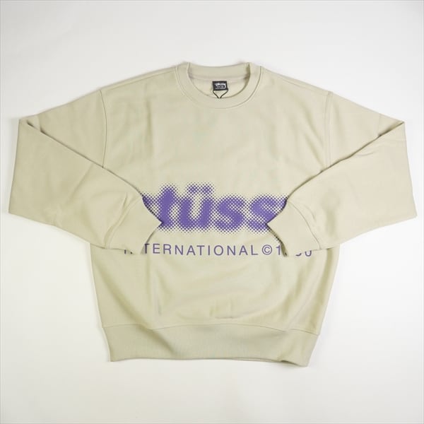 Size【M】 STUSSY ステューシー 23AW BLUR CREW Khaki クルーネック