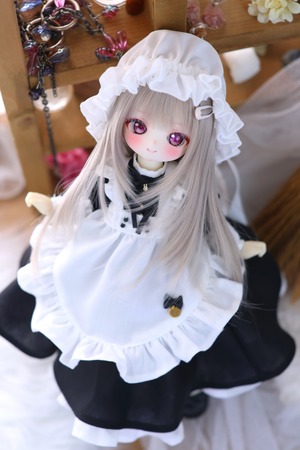 『受注 Pre-order』 1/6TinyFox / BABY KUMAKO【ロイヤル・ヴィクトリアンメイド（ブラック）】【Victorian Maid Dress (Black color)】
