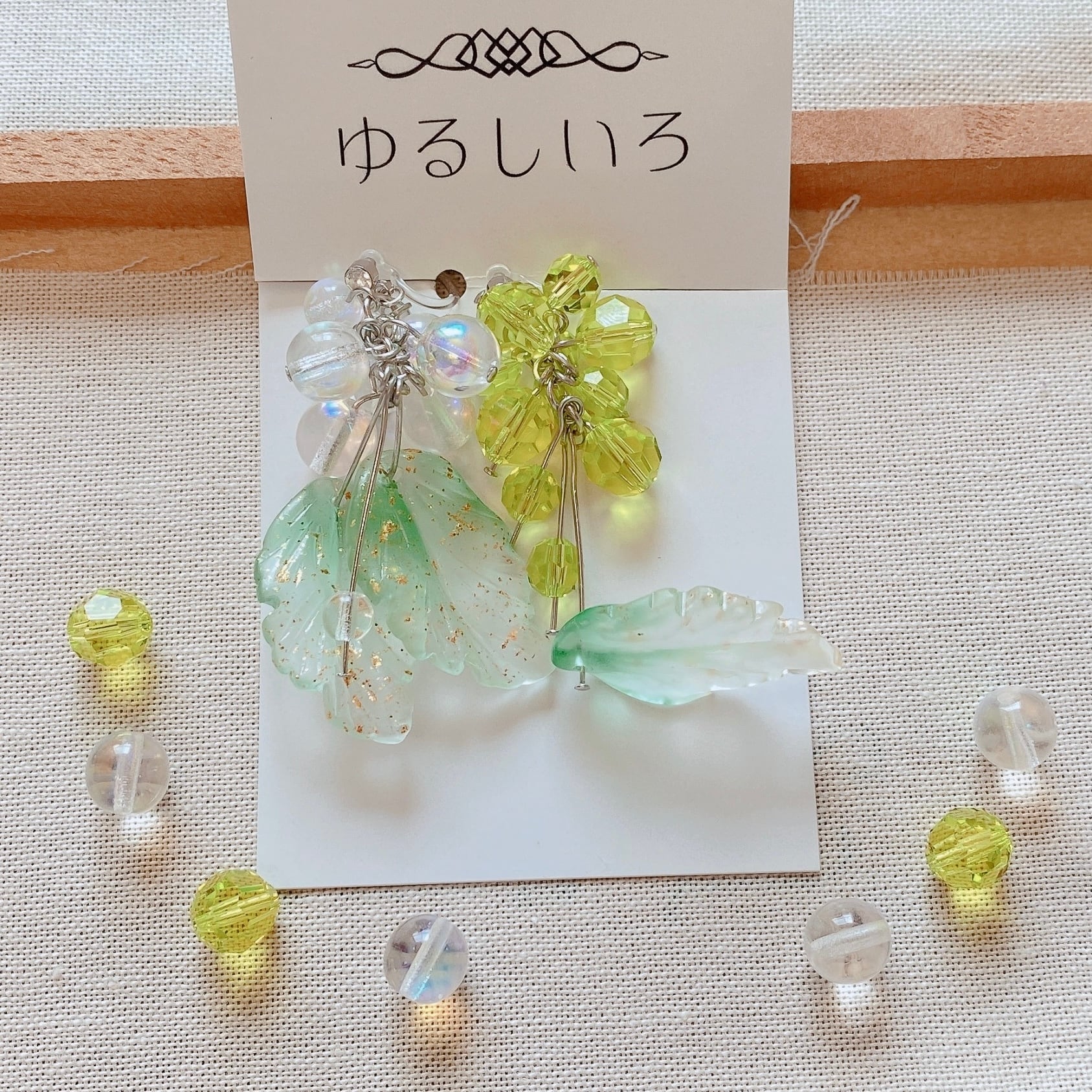 カラフルなお花のヘアゴム】 ドライフラワー レジン ヘアゴム カラフル