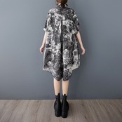 水墨風 ビックシルエット シャツ  30084