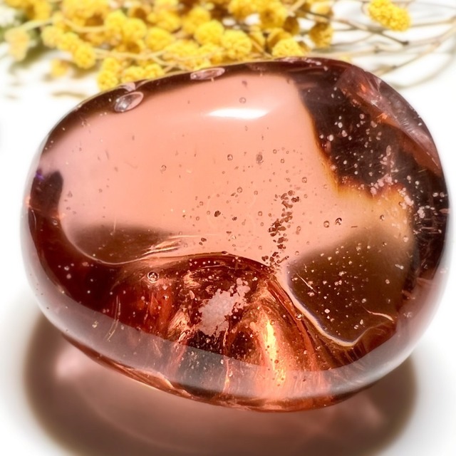 シエラネバダ産アンダラクリスタル アミュレットストーン ストロベリーキッス