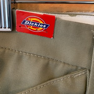 【Dickies】ディッキーズ 未使用 クロップド アンクル ローライズ ワークパンツ W80