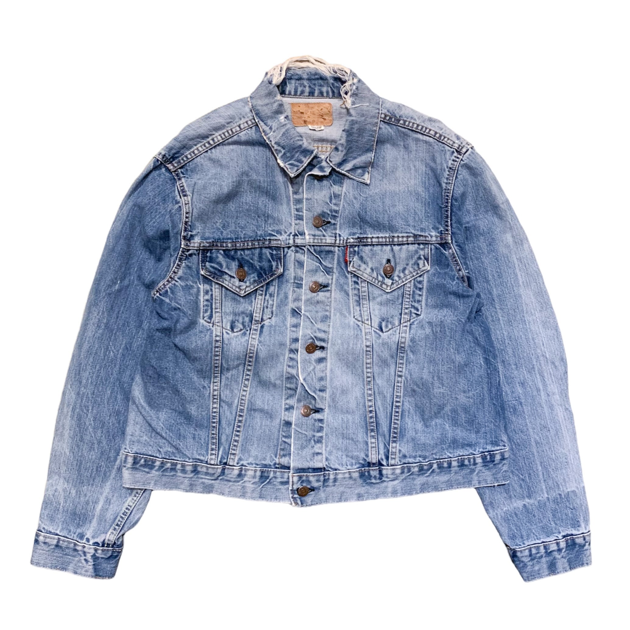 60's LEVI'S 70505 BigE Denim Jacket ビッグサイズ 46 48 ジャンク ...