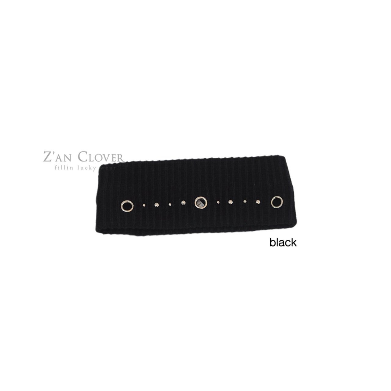 [Z’AN CLOVER] Stud Hair Band / [지안클로버] 스터드헤어밴드