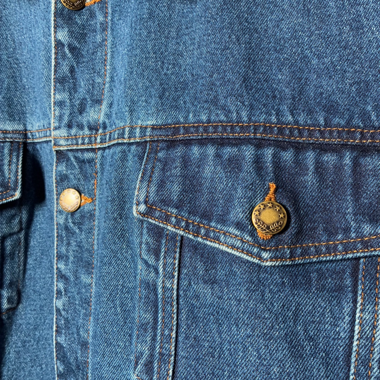 COBRA バックプリント デニムジャケット ネイティブ柄 イーグル×ウルフ アメカジ