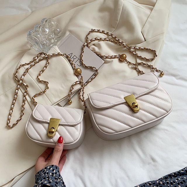 スタイルサマーチェーン ミニ 夏物 スクウェア メッセンジャーバッグ 手作りハンドバック61530539644