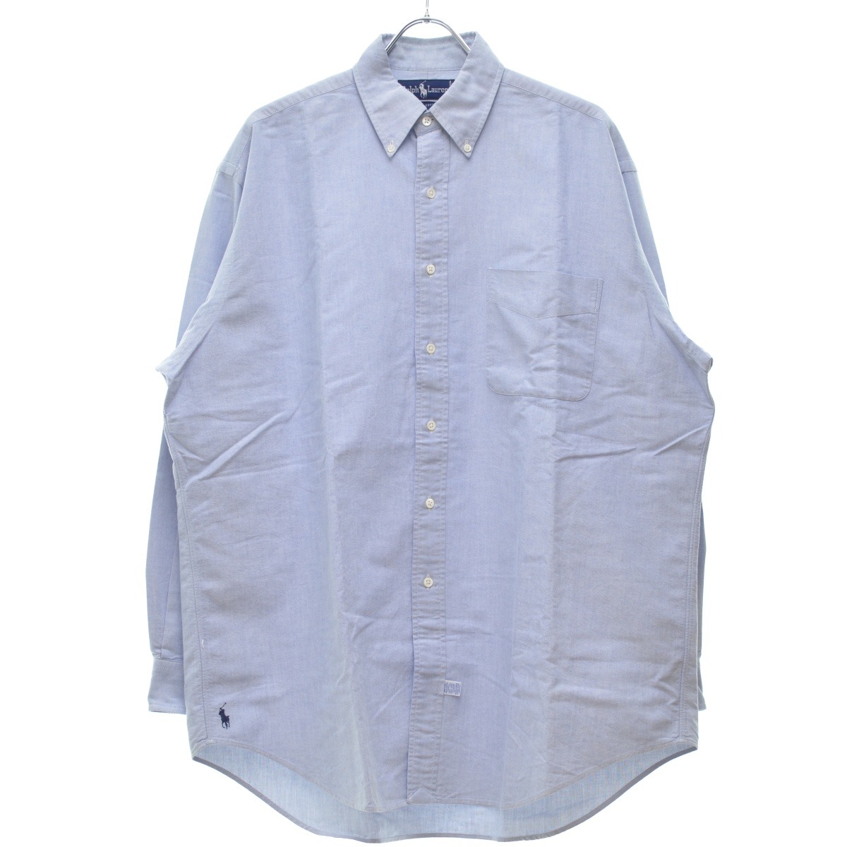 RALPH LAUREN / ラルフ ローレン 90s 裾ポニー オックスフォードボタン  