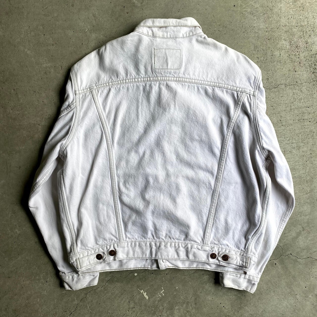90年代 チュニジア製 Levi's ユーロリーバイス 70503 ホワイト 90年代 チュニジア製 Levi's ユーロリーバイス 70503 ホワイト