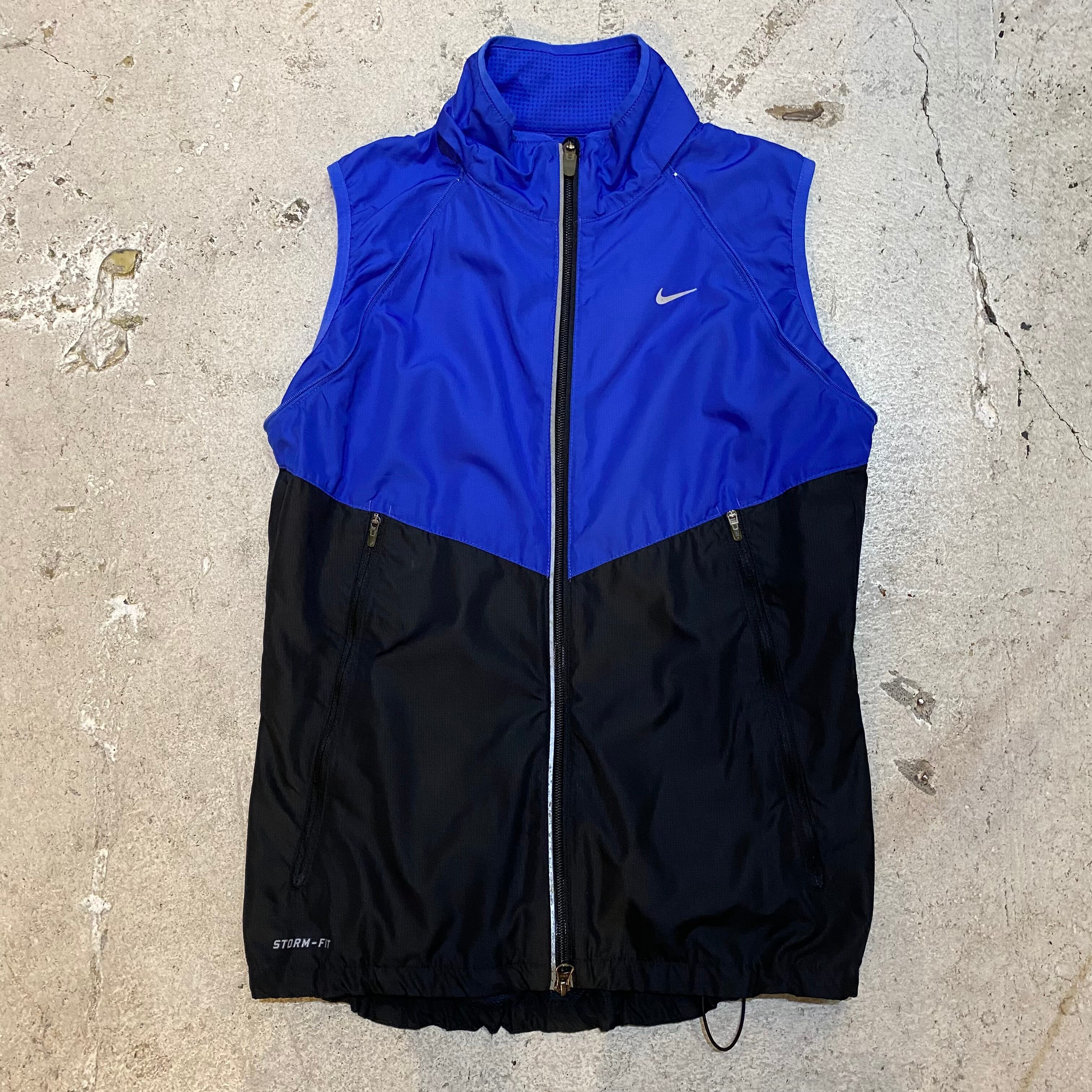 NIKE / ナイキ ナイロンジャケット サイズS ブルー×ブラック NIKE / ナイキ ナイロンジャケット サイズS ブルー×ブラック