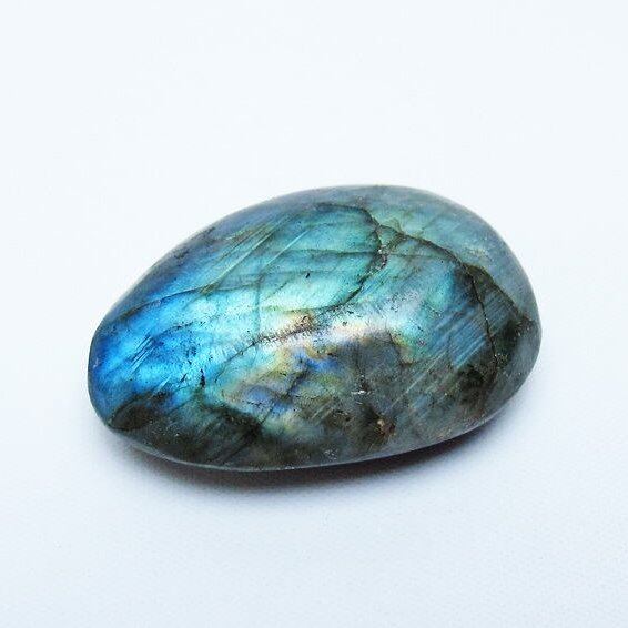 ラブラドライト 原石 タンブル 一点物 171-6056