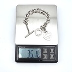 TIFFANY & Co. ティファニー リターントゥティファニー ハートタグ ブレスレット SV925 16.5~17.0cm 35.1g シルバー