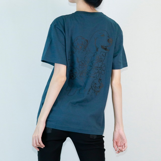 Navy/半袖Tシャツ