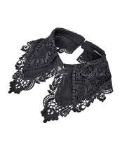 【直営限定ITEM】レース×シフォンビッグフェイクカラー (WHITE) 48502H