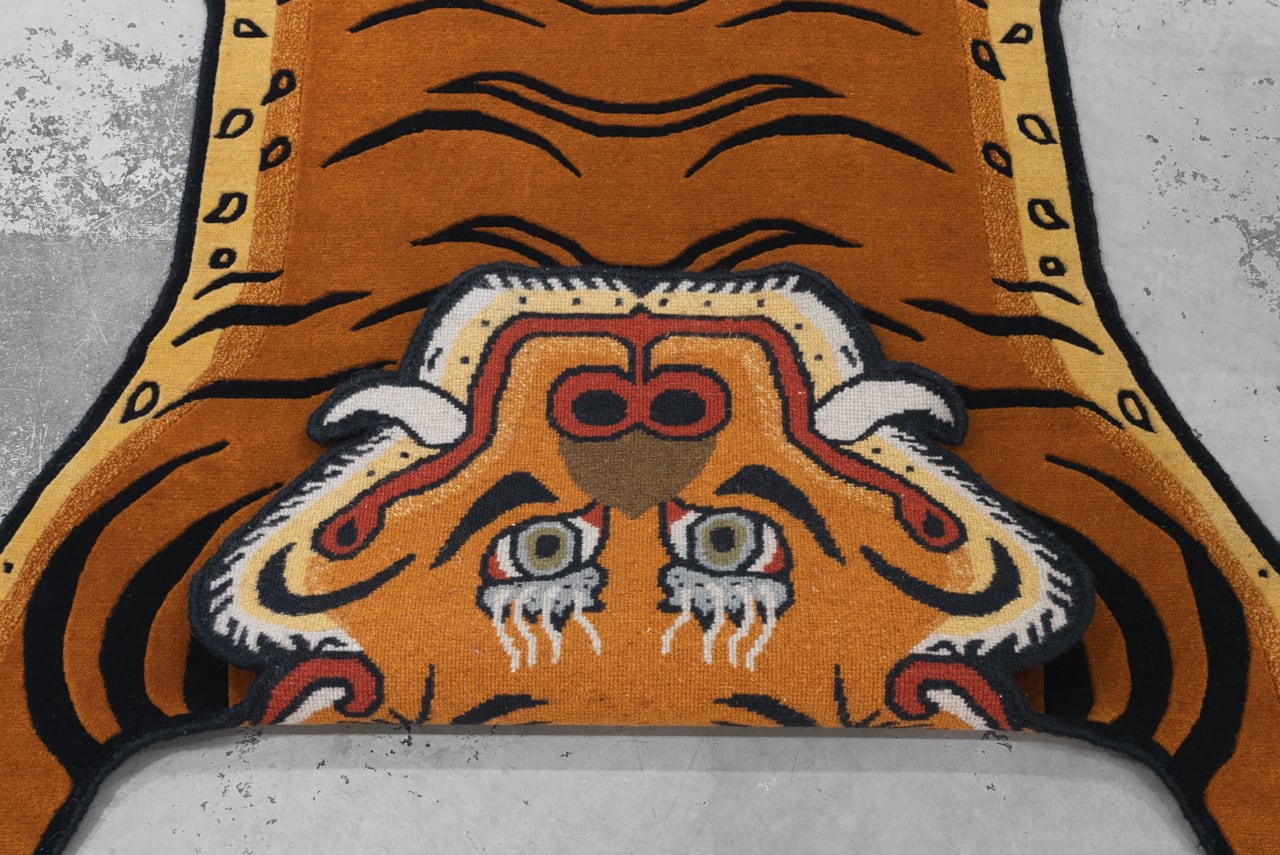 Tibetan Tiger Rug 《Lサイズ•プレミアムウール301》チベタンタイガー