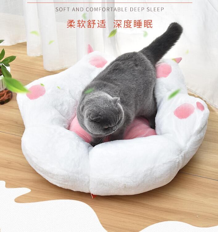 秋冬新作ペットベッド ふわふわマット クッション 犬 猫 洗える 滑り止め 柔らか 暖かい