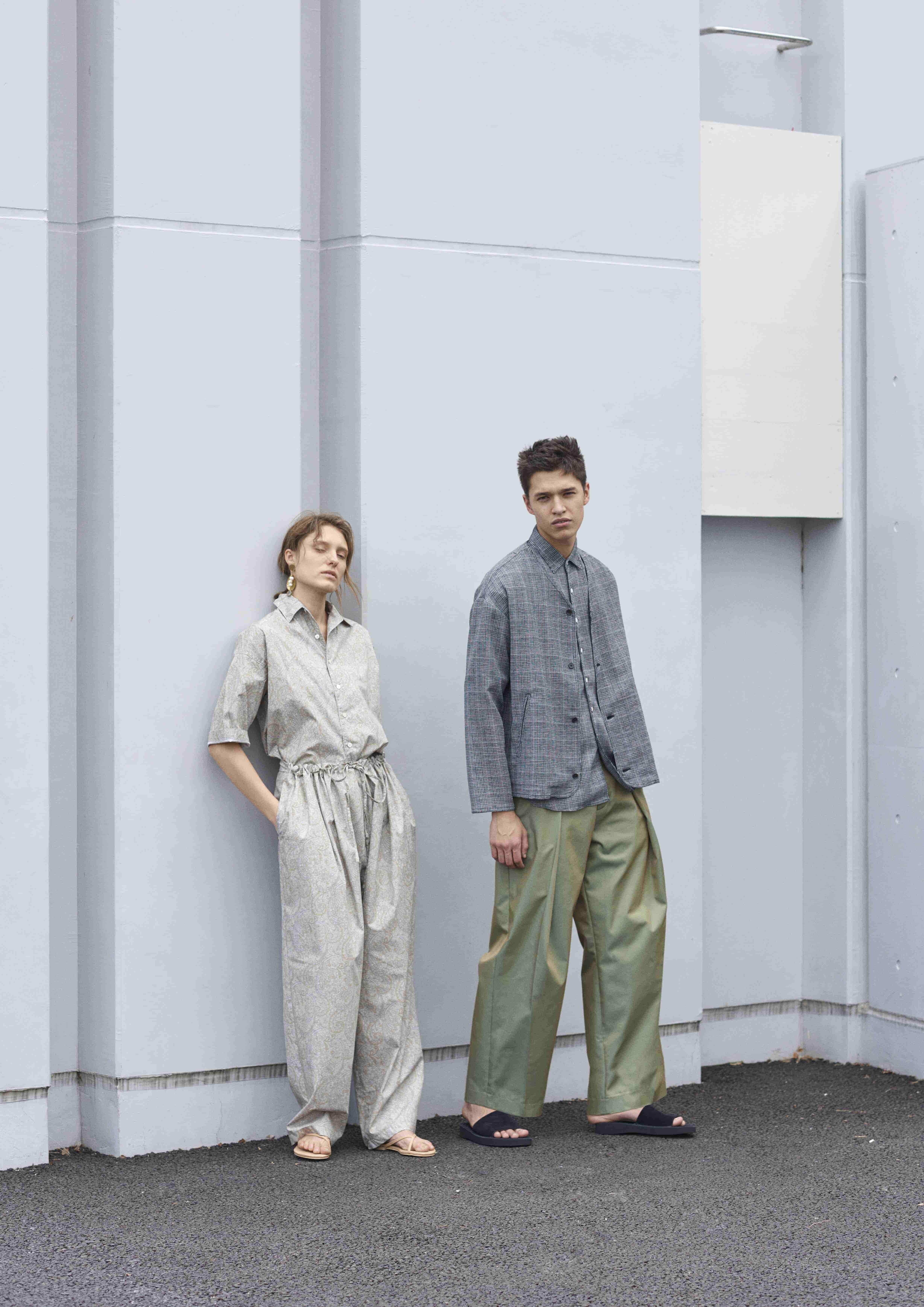 WOMEN'S】GABARDINE DOUBLE TUCK PANTS / ギャバジンダブルタック