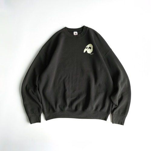 The PHANTOM of the OPERA 90's Sweatshirts Black XL Made in USA