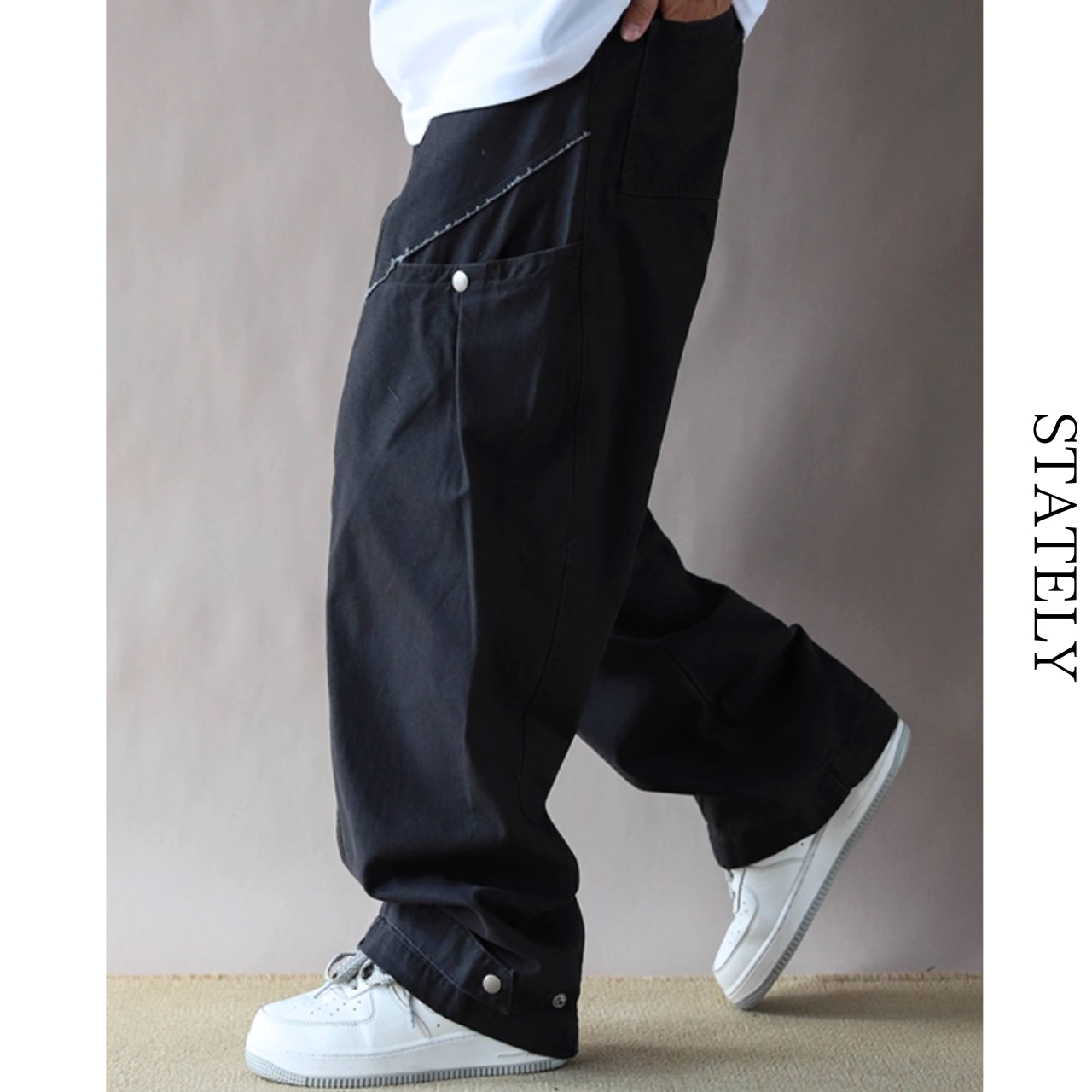 Utility Cargo ワイドパンツ/2color_B38・画像2