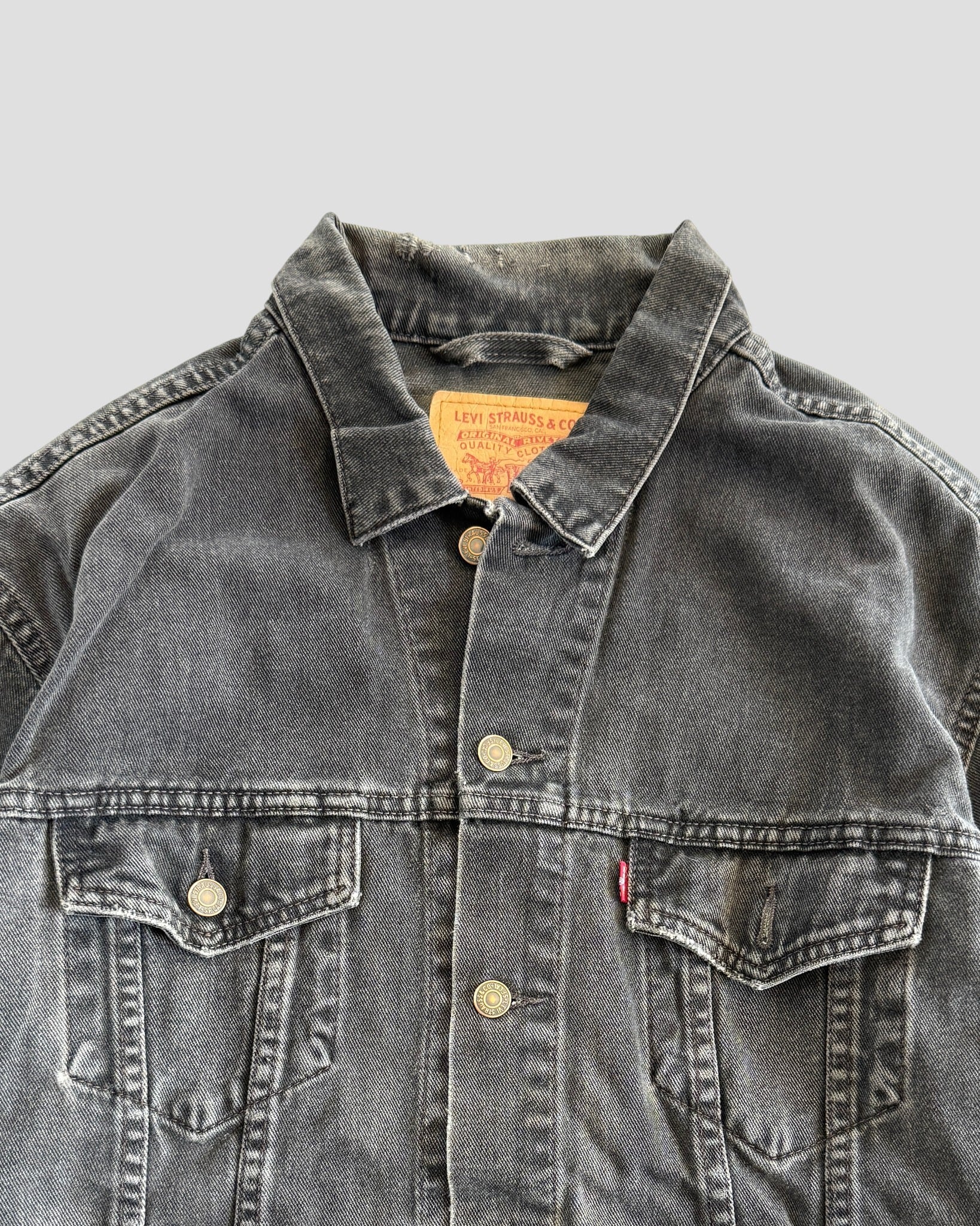 Levi's- Vintage 90s 70507-0260 Black Denim Jacket | BEGGARS