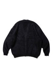 Mohair Cardigan - Black -