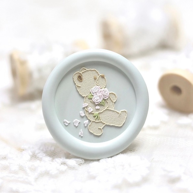 ブーケベア｜Bouquet Bear 25mm・シーリングスタンプ