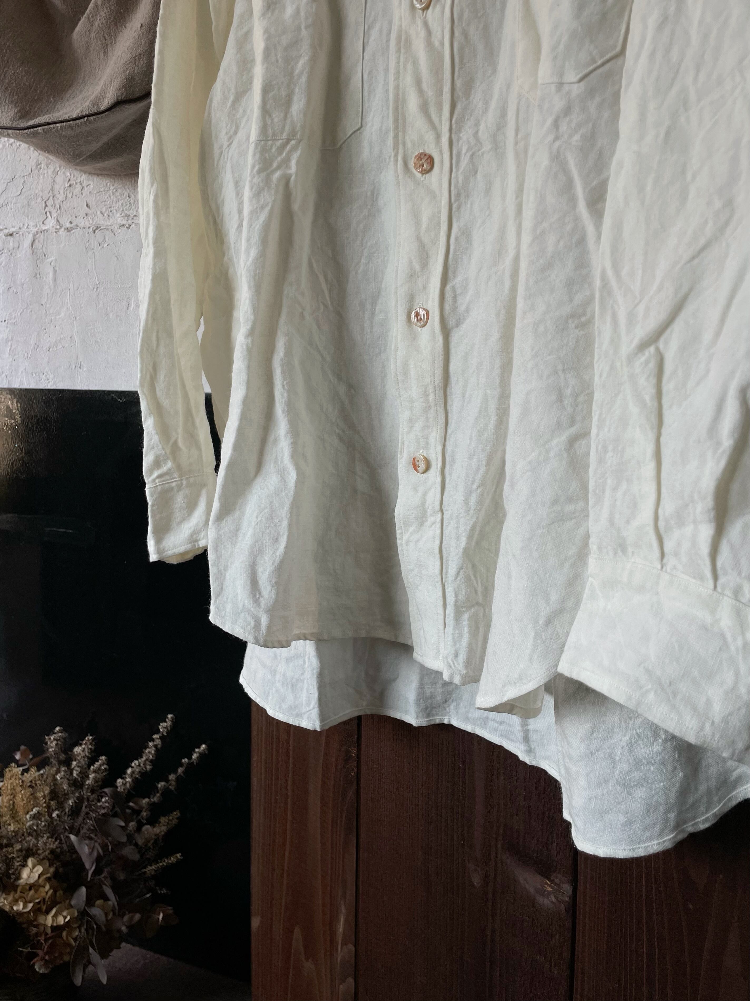 ANSNAM 牛飼シャツvintage linen