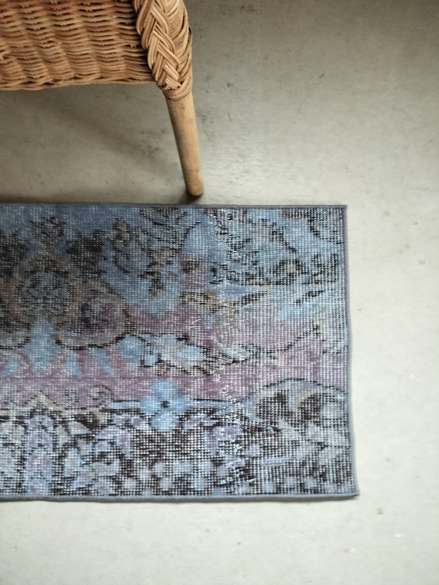 Turkish small rug 49✕100cm No.409