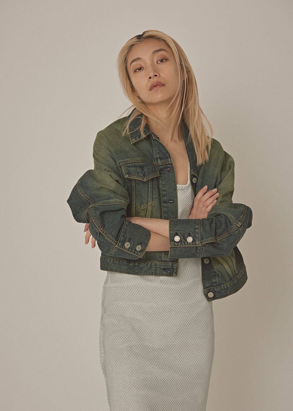 INDIGO DENIM JACKET（INDIGO / F） | IUNLEASH
