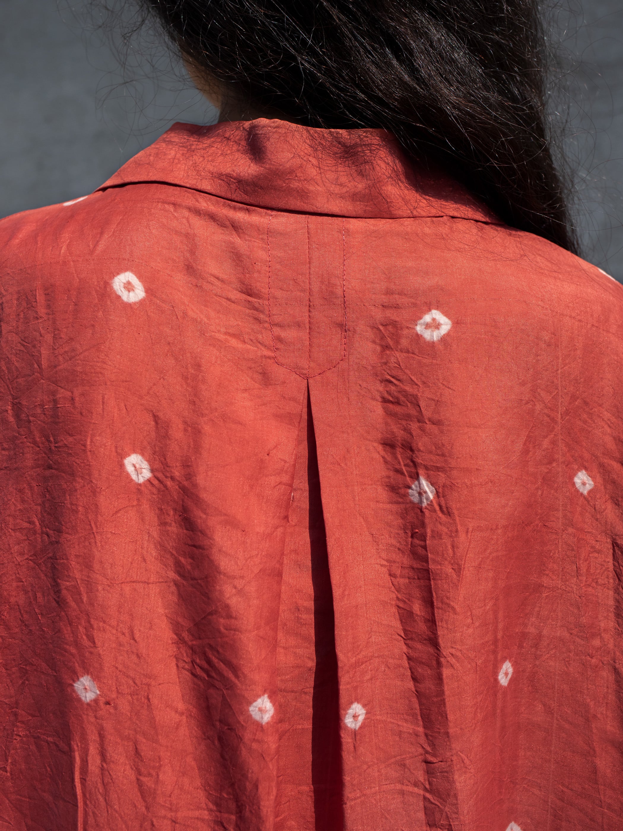 KUSHI SHIRT - MADDER RED | TADO