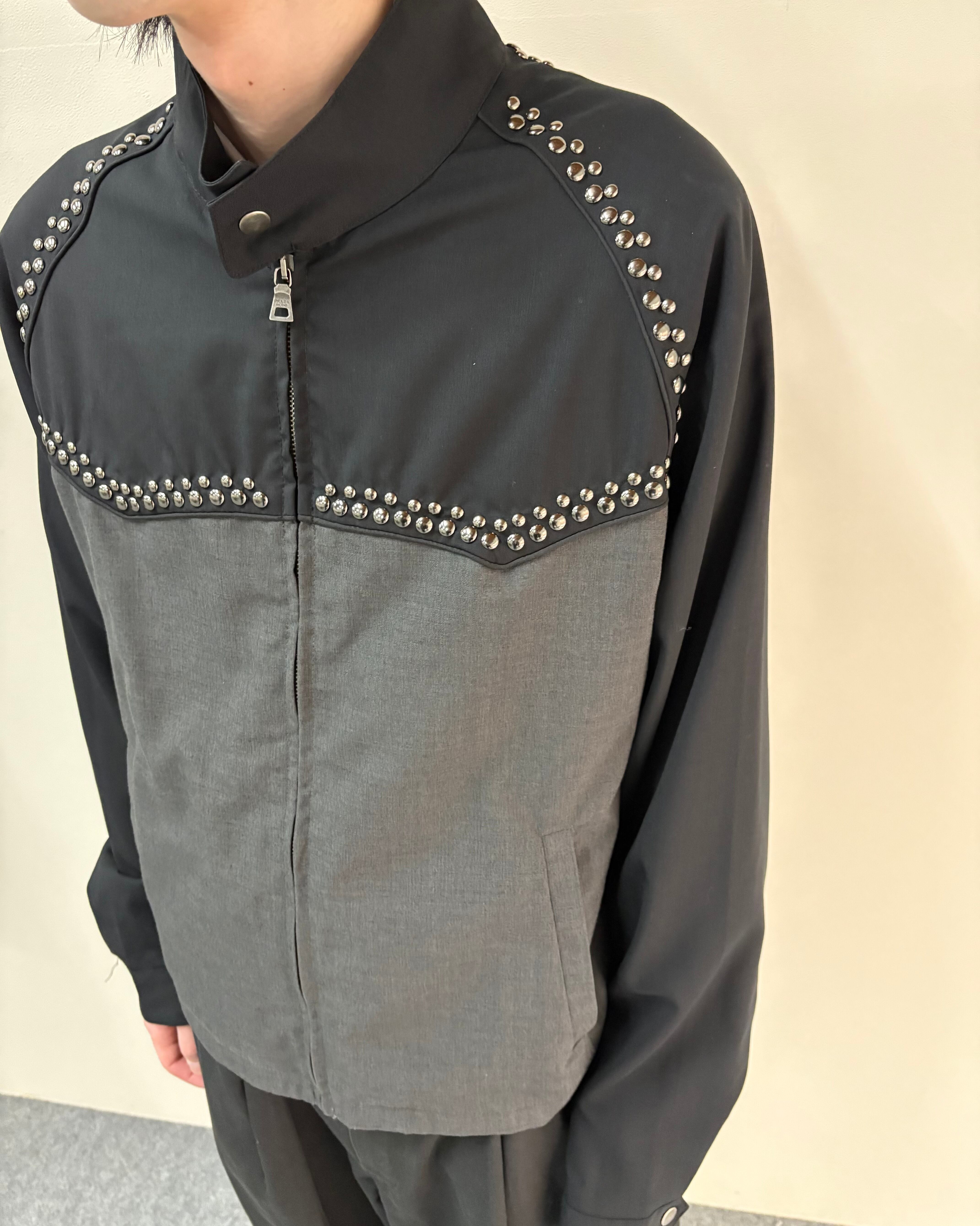 2012SS/PRADA】studded blouson | blendmarket
