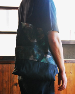 UZUMAKI obi tote bag /  渦巻 帯トートバッグ
