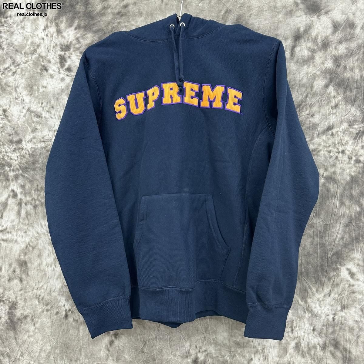 Supreme/シュプリーム【18SS】Cord Collegiate Logo Hooded Sweatshirt