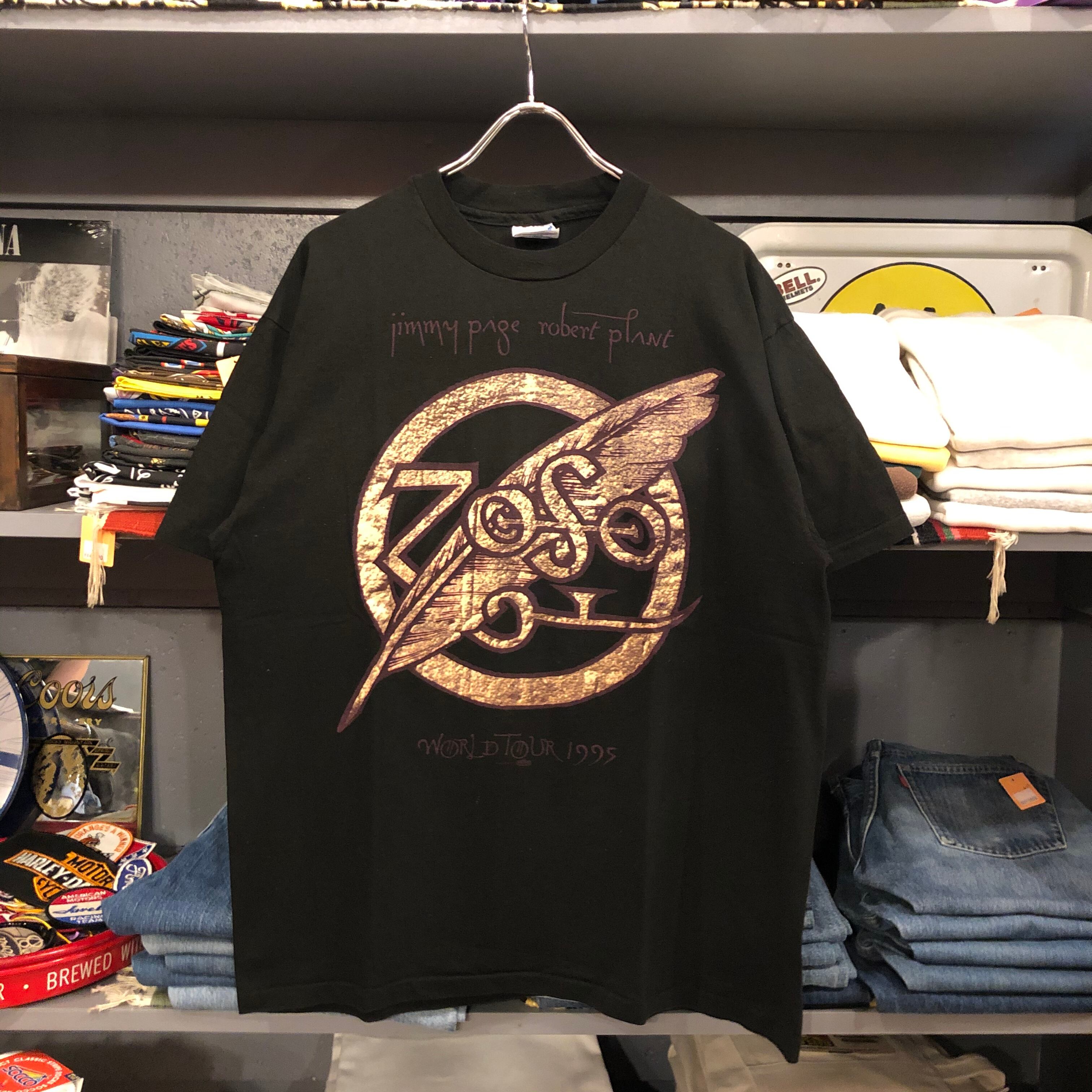 ジミーペイジ ロバートプラント Tシャツ 1995年製 レッドツェッペリン