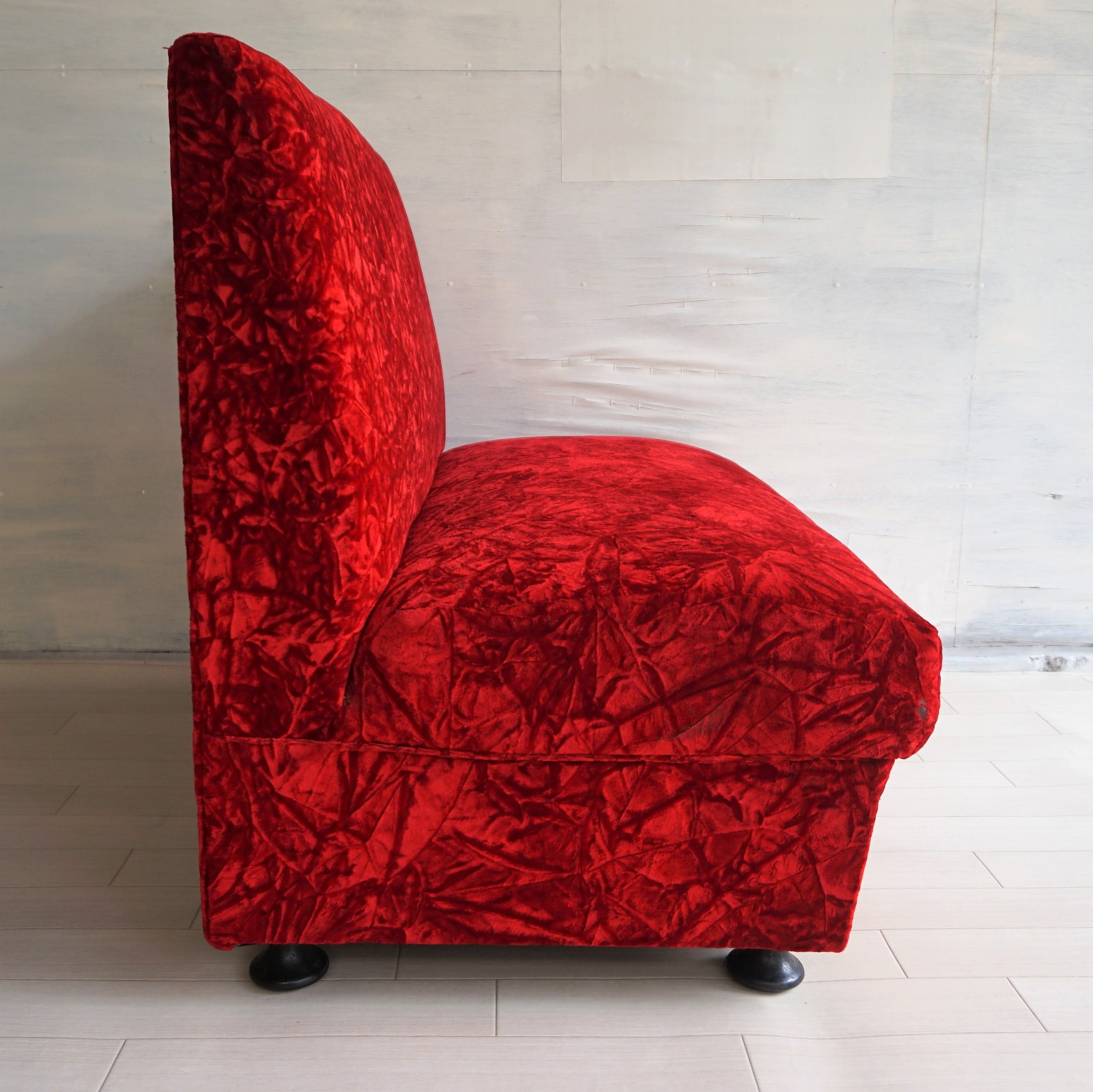 レディタウン 2人がけソファー（真紅） | 純喫茶家具の村田商會