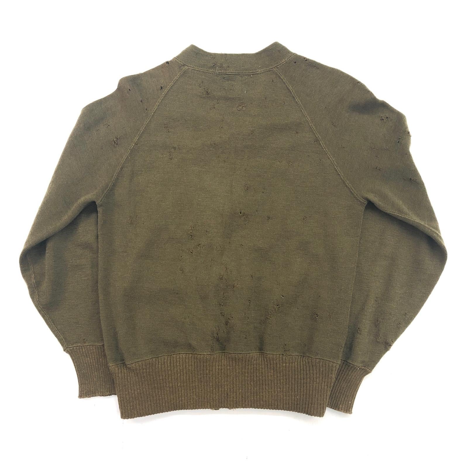 40s USAAF TYPE G-1 フライトニット U.S. ARMY AIR FORCE USAAF 40年代 C-2 KNIT SWEATER フルジップ