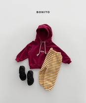 韓国子供服 / BONITO / 26Autumn / ハーフボタンパーカー / 秋服 *12M~JM *