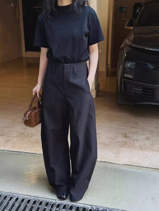 ハイウエストワイドレッグパンツ ・17977 | stir - ステア｜大人