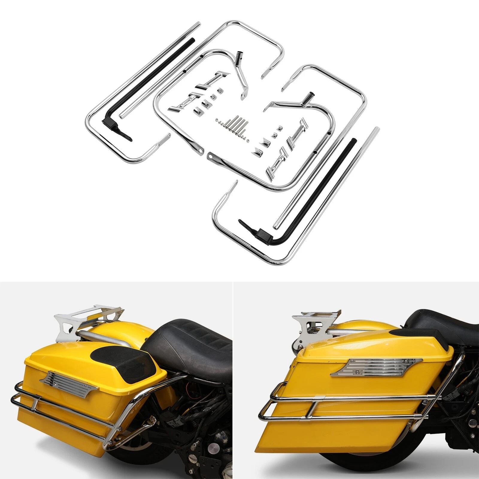 Harley Electra Glide Road King 1997-08 サドルバッグガードマウント